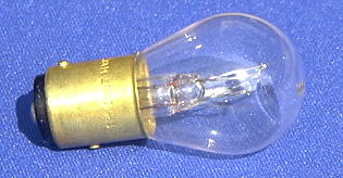 Bright dual element tail light bulbs